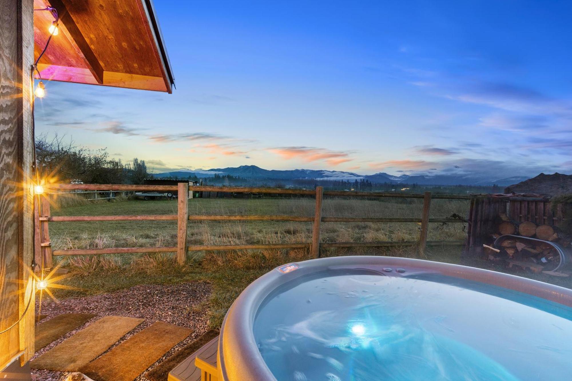Blue Moon Tiny House, Sauna,Ht Port Angeles Luaran gambar